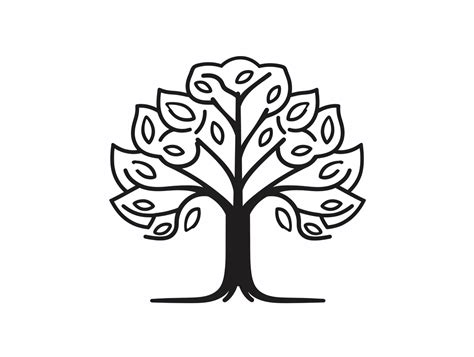 Image result for Colorful Tree Drawing