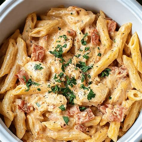 Cajun Chicken Pasta Crockpot