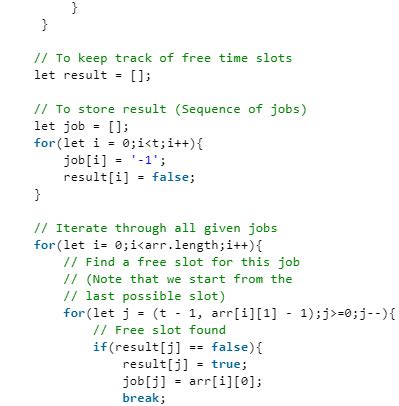 Job Sequencing Problem - Algorithms - Computer Science Engineering (CSE ...