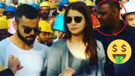 Did you know Anushka Sharma and Virat Kohli's bodyguard’s annual salary ...
