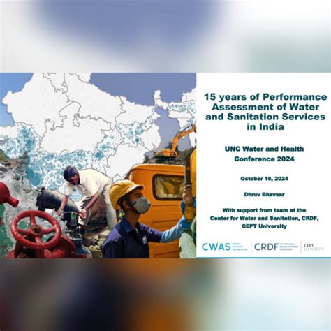 CWAS At UNC Water and Health Conference 2024 | 15 Years of Performance ...