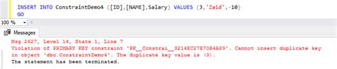 Image result for Constraints in SQL Server