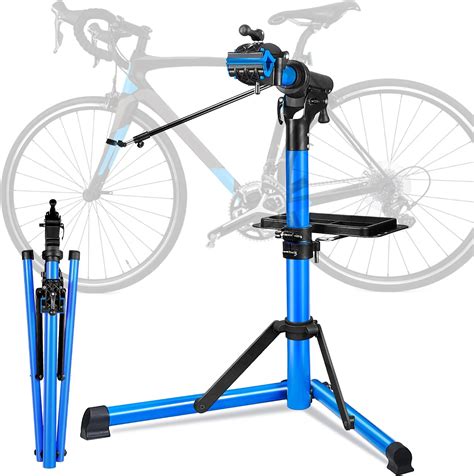 Heavy Duty Bike Repair Stand (Max 110 lbs) - Portable Bicycle Stand ...