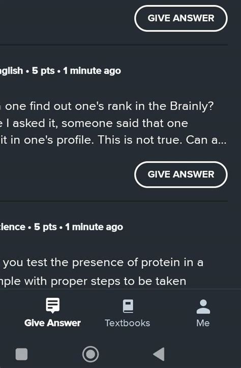 How can one find out one's rank in the Brainly? Last time I asked it ...