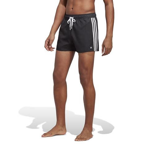 adidas | 3-Stripes Classic Swim Shorts Mens | Black | SportsDirect.com