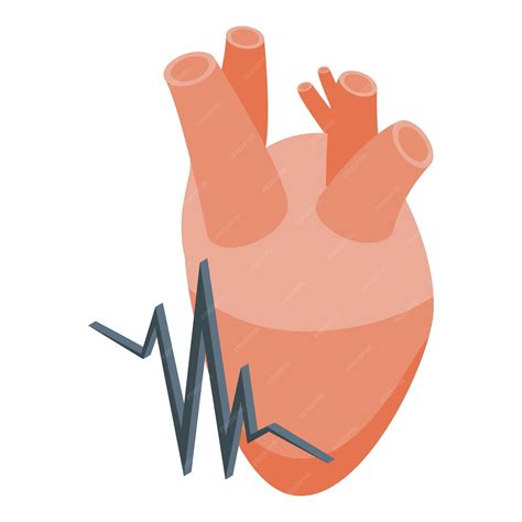 Premium Vector | Child heart palpitation icon isometric vector attack health chest pain