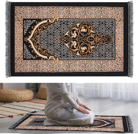 Amazon.com: Mindsoft 4 Pcs Muslim Prayer Rug, Islamic Prayer Rugs ...
