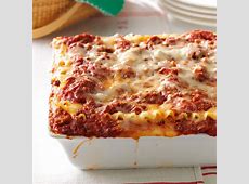 Best Lasagna Recipe   Taste of Home