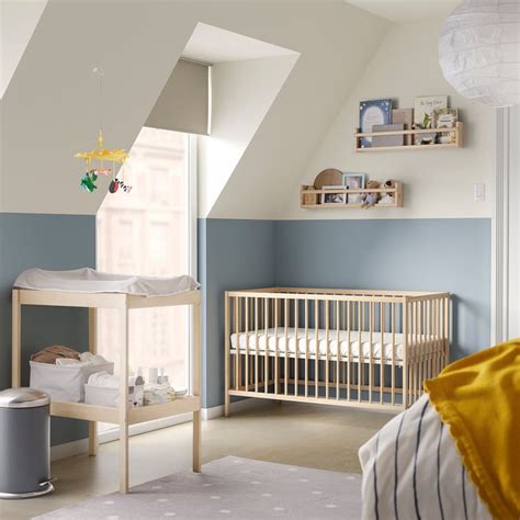 SNIGLAR cot, birch, 60x120 cm (235/8x471/4") - IKEA
