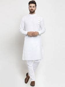 White Linen Kurta Pajama For Men |Upto 60% DIscount |FREE Shipping ...