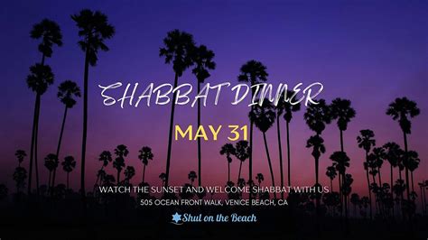 Shabbat Dinner | Tribester Jewish Experiences