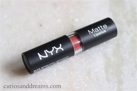 NYX Matte Lipstick, Whipped Caviar : Review - Curios and Dreams ...
