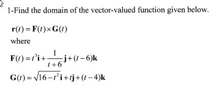 Image result for Vector Valued Function Domain Calculator