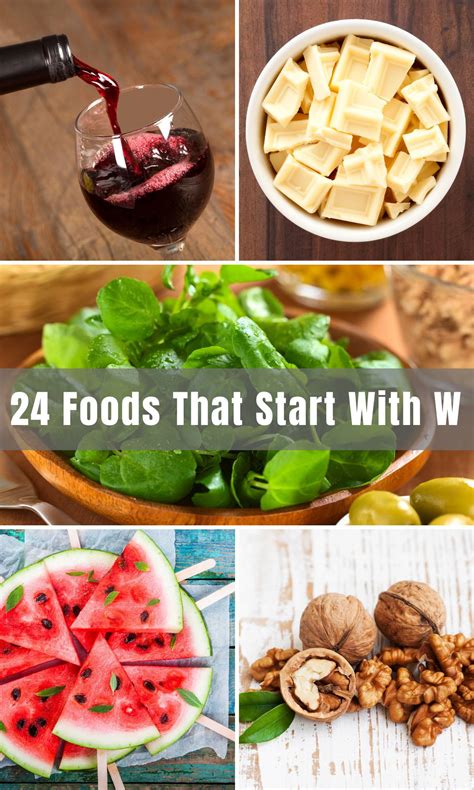 25 Popular Foods that Start with W (Vegetables, Snacks, and More)