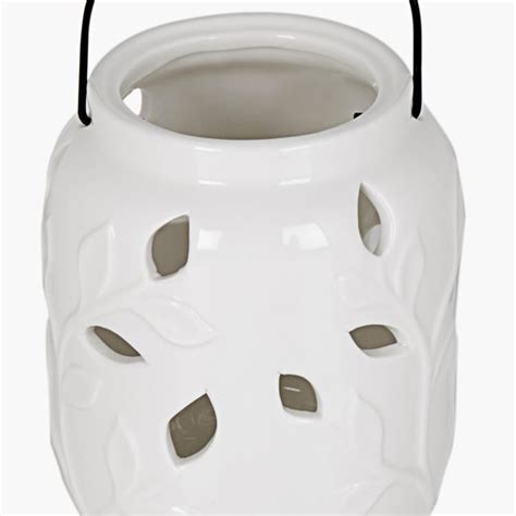 Buy Redolence Vega Leaf Embossed Cut Work Lantern from Home Centre at ...