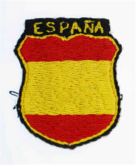 Lot - SPANISH CIVIL WAR ‘BLUE DIVISION’ PATCH