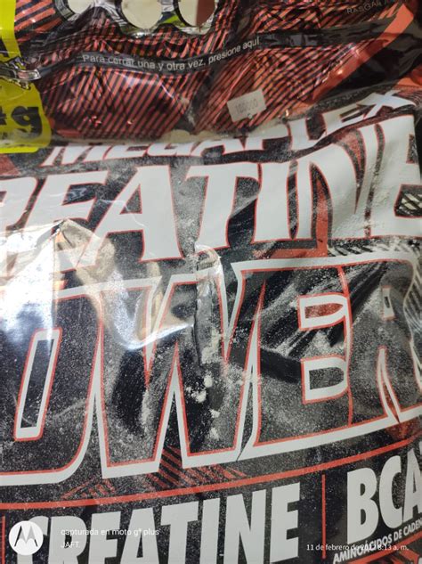 MEGAPLEX CREATINE POWER Vainilla 10 Lb (4545g)