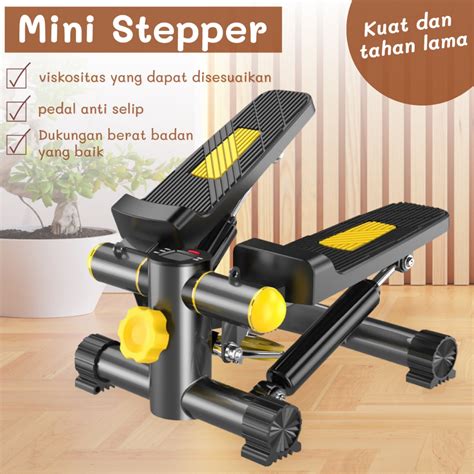Jual HTD SPORT Mini Stepper - Alat Fitness Olahraga/Air Climber Steper Climber Walker Glider Gym ...