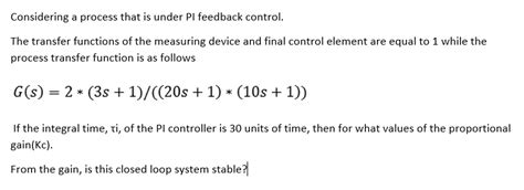 Image result for Pi Control Formula