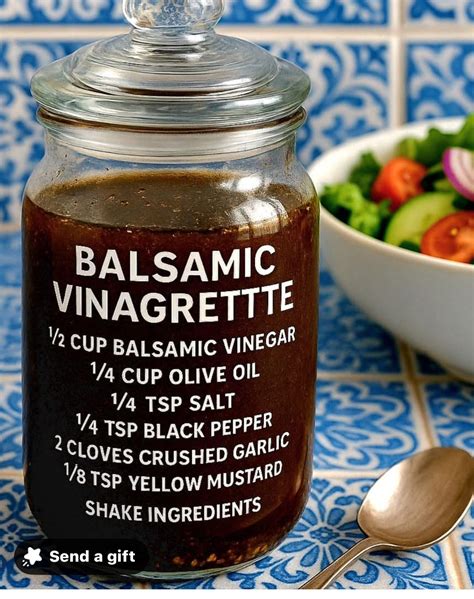 Pin by Famof5 on Dressings & Sauces in 2025 | Homemade balsamic ...