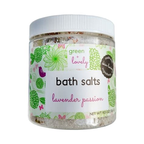 Green + Lovely Herbal Bath Soaking Salts Lavender Passion -- 11.5 oz ...