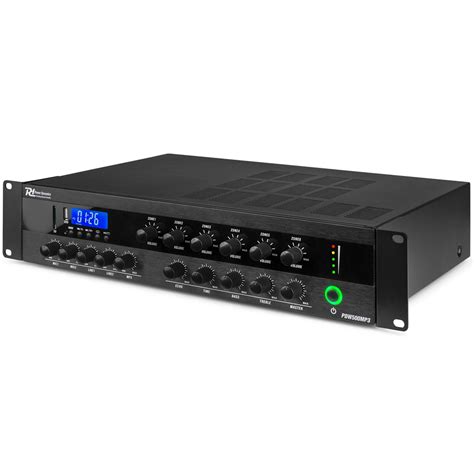 Multi-Zone PA Mixer Amplifier