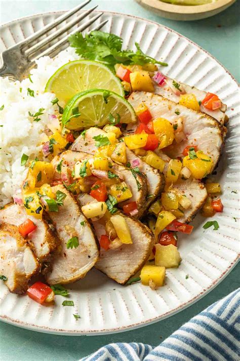 Pineapple Pork Chops - Simply Whisked