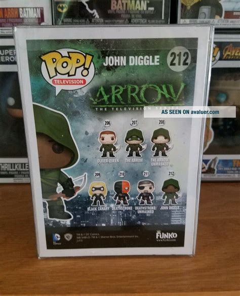 John Diggle - Fugitive Toys Exclusive DC Comics Arrow 212 Funko Pop ...