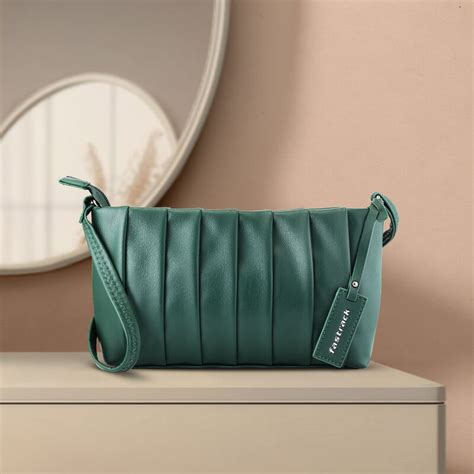 Buy Online MALACHITE SLING BAG - f234slsms24gr1 | Fastrack