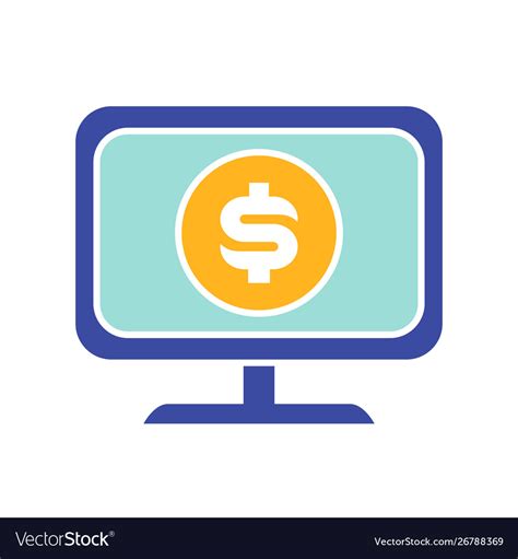Money. Sign Computer Screen Icon Vector 的图像结果
