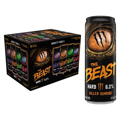 The Beast Unleashed Variety Pack #2 12pk 12oz Can 6% ABV - Delivered In ...