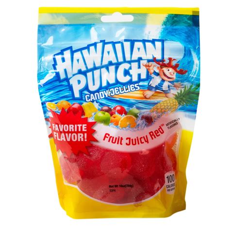 Hawaiian Punch Chewy Candy, Fruit Juicy Red Jellies, 10 Ounce ...