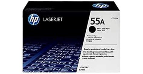 HP 55A Original Laserjet Toner Cartridge (CE255A), Black