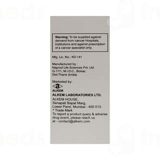 Alrubicin 10 Mg Injection 1 - Uses, Side Effects, Dosage, Price | Truemeds