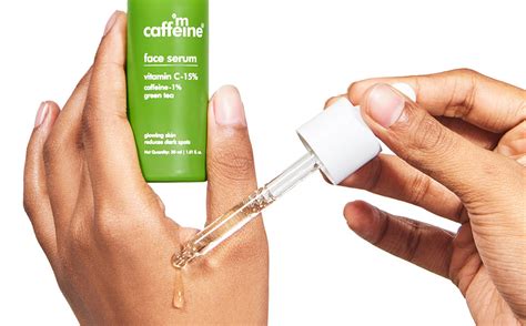 Buy Green Tea & 15% Vitamin C Face Serum For Glowing Skin Online In ...