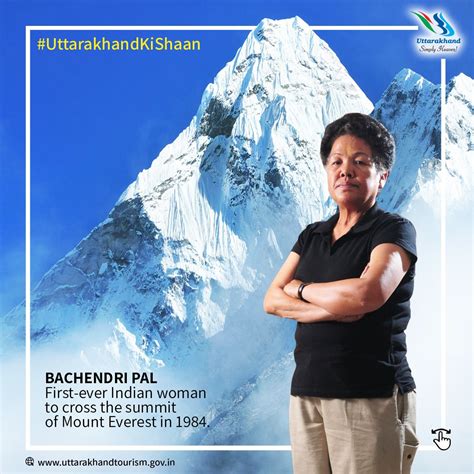 Bachendri Pal Climbing Mount Everest
