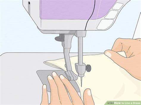 Image result for How to Line a Dress Tutorial