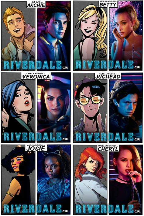 Riverdale vs Archie Comics | Riverdale comics, Riverdale characters ...