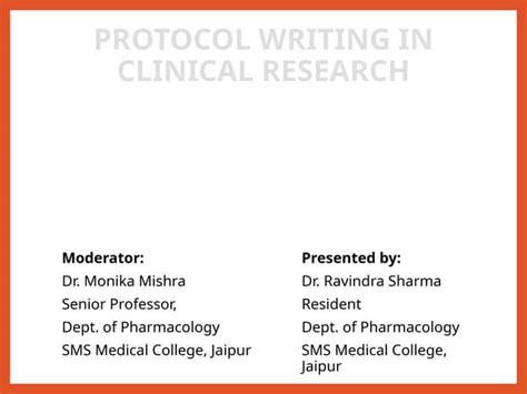 Image result for Protocol Writing Examples