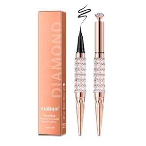 Buy Maliao Diamond Ultra Black Eyeliner - 24H Longwear, Non-Transfer ...
