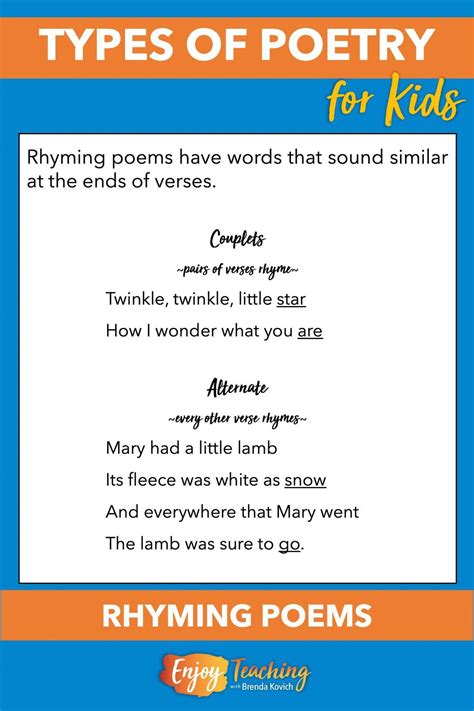 5 poem ideas for a literacy rich grade one – Artofit