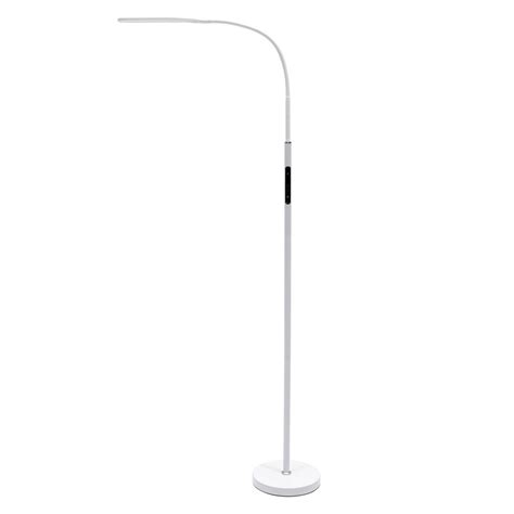Nachton LED 2-in-1 Floor/Desk Lamp (White) | Furniture & Home Décor ...