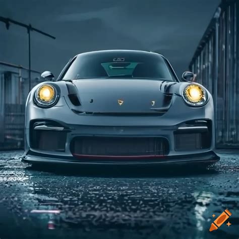 Real like Dark gray porsche 911 gt3 rs with black wheels, nismo, japanese, 4k, high definition ...