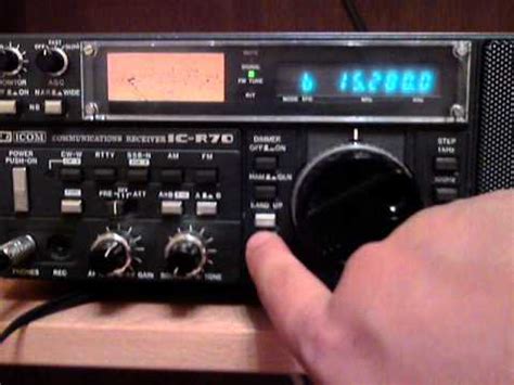 Image result for Icon IC-R70 Setting Control Points