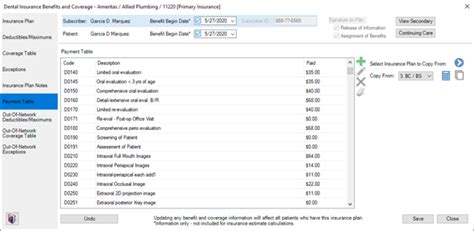 How to Enter Insurance Information Using Dentrix 的图像结果