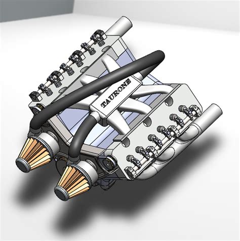 Image result for SolidWorks Tutorial#320 2 Turbo V6