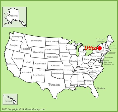Utica Map | New York, U.S. | Maps of Utica