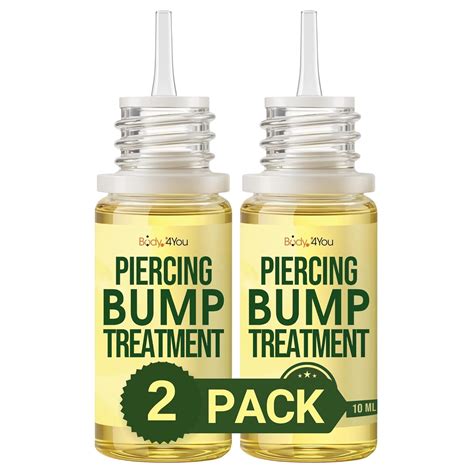 Amazon.com: BodyJ4You Piercing Keloid Bump Removal - Natural Oil ...