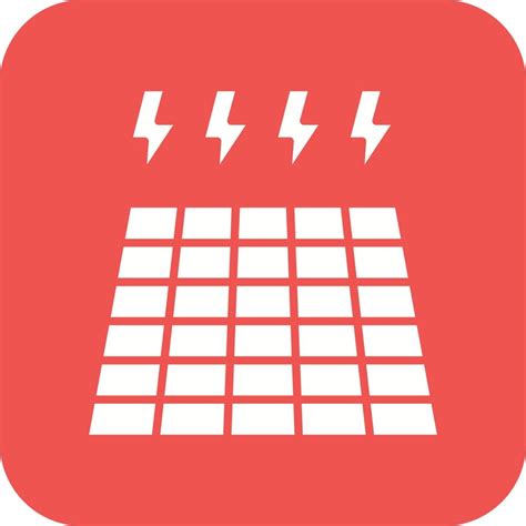 Solar panel vector icon can be used for electrician tools iconset ...