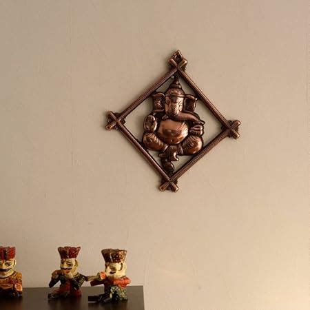 INTERNATIONAL GIFT Wall Hanging for Home (Copper Ganesh) : Amazon.in ...